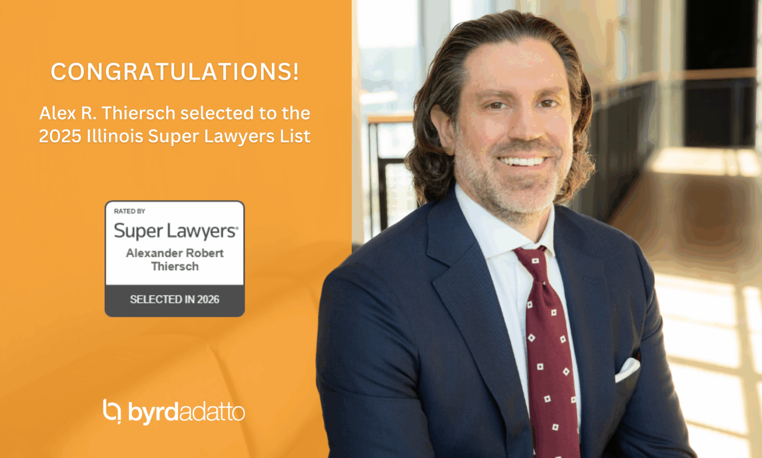 Alexander R Moschen Alex R. Thiersch 2026 Illinois Super Lawyers List | ByrdAdatto