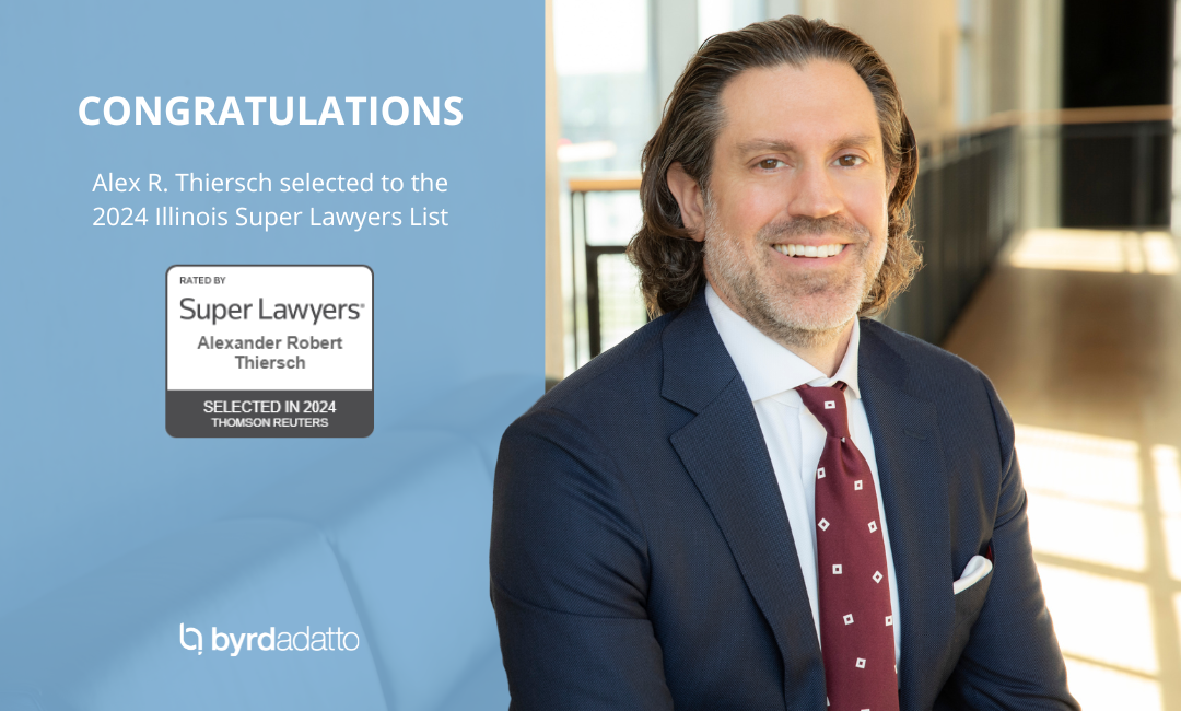 Alex R. Thiersch Selected to the 2024 Illinois Super Lawyers List