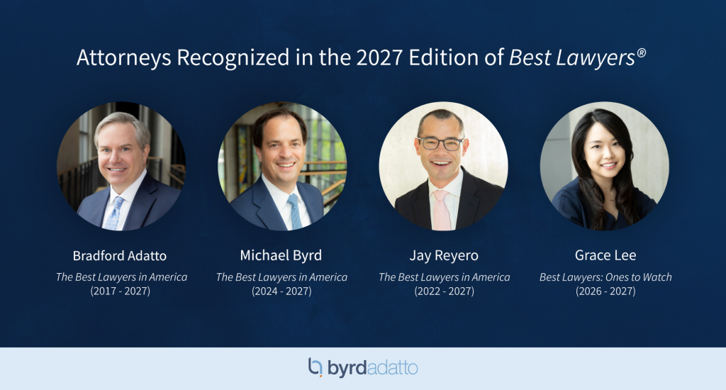 ByrdAdatto - 2027 Best Lawyers List
