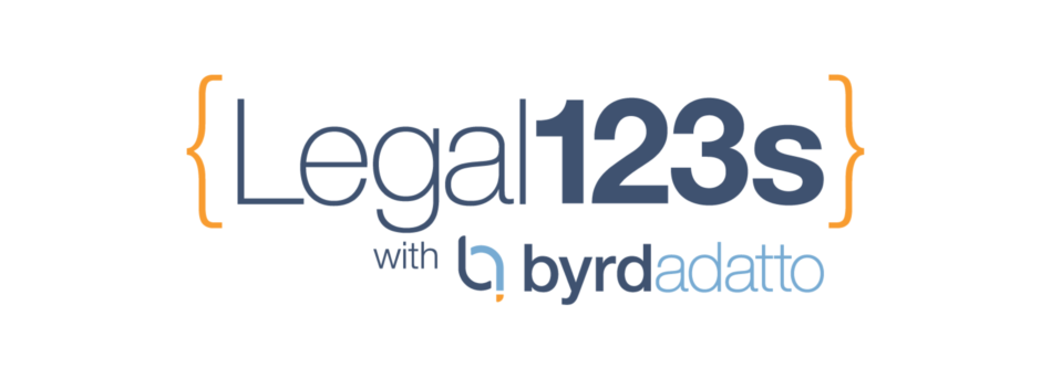 Legal 123s with ByrdAdatto